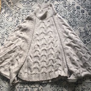 Vici zip sweater in taupe